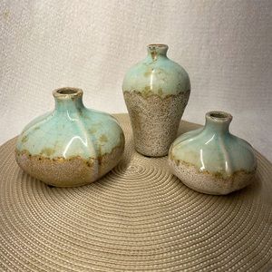 Creative Co-Op Round Terracotta Flower Vases W Distressed Finish Decorative Vase